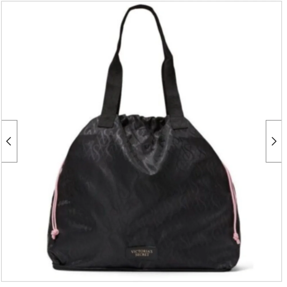 NWT Victoria's Secret Lightweight Packable Lined Tote Bag Beach Travel - Picture 2 of 6